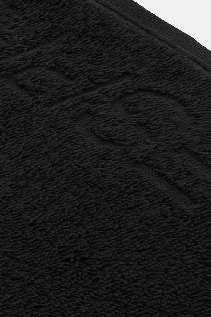 Handtuchserie aus Frottee, BLACK, detail image number 5