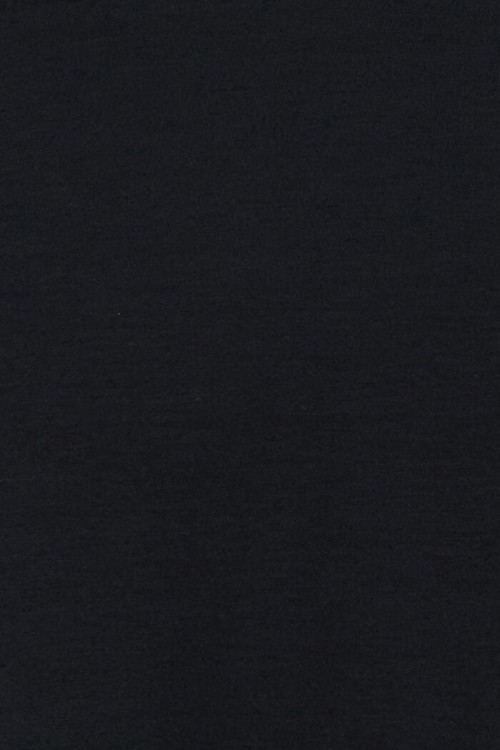 Jerseyrock mit Unterbauchbund, LENZING™ ECOVERO™, BLACK, detail image number 2