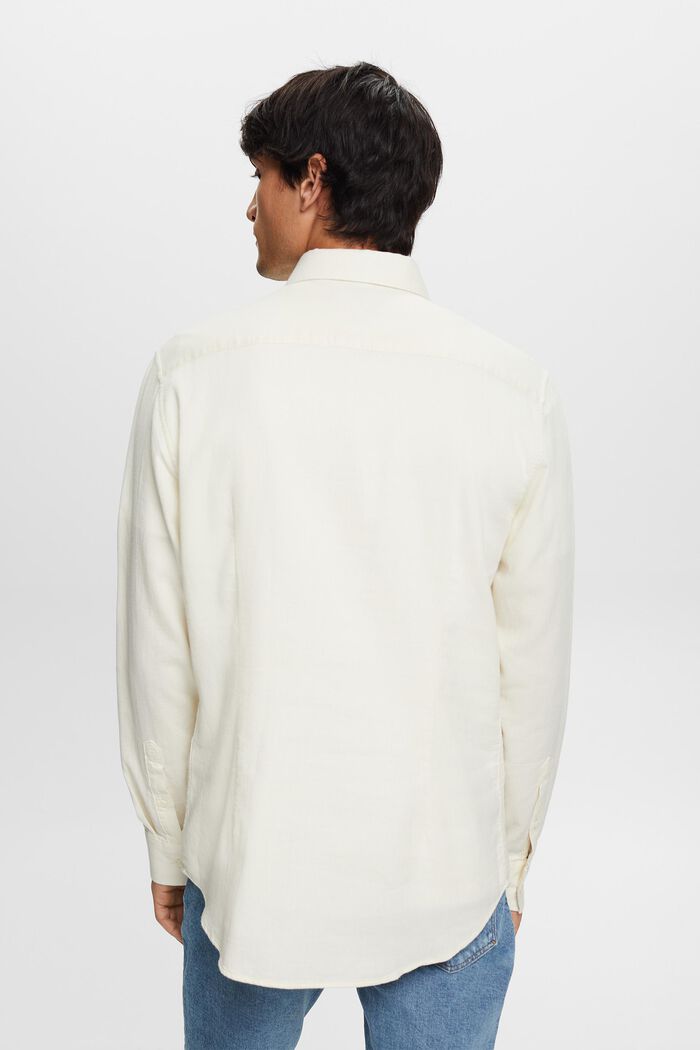 Schmales, strukturiertes Hemd, 100 % Baumwolle, ICE, detail image number 4