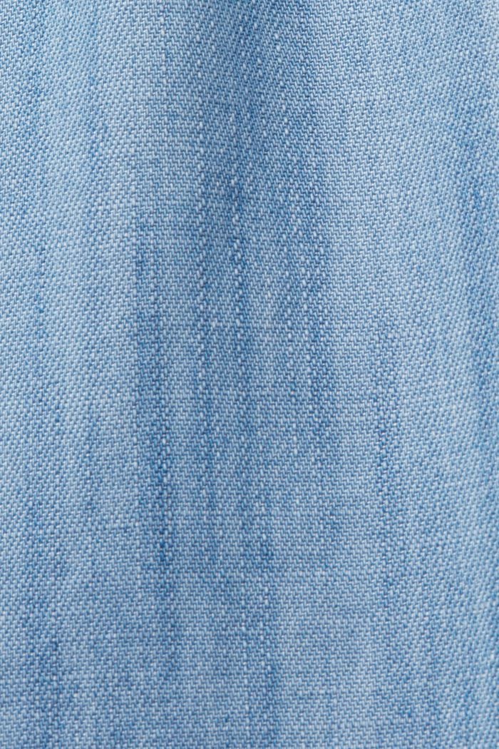 Pull-on-Jeansshorts, TENCEL™, BLUE LIGHT WASHED, detail image number 5