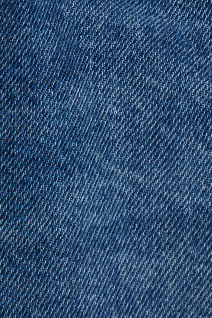 Jeans-Minirock mit Stickerei, BLUE LIGHT WASHED, detail image number 6