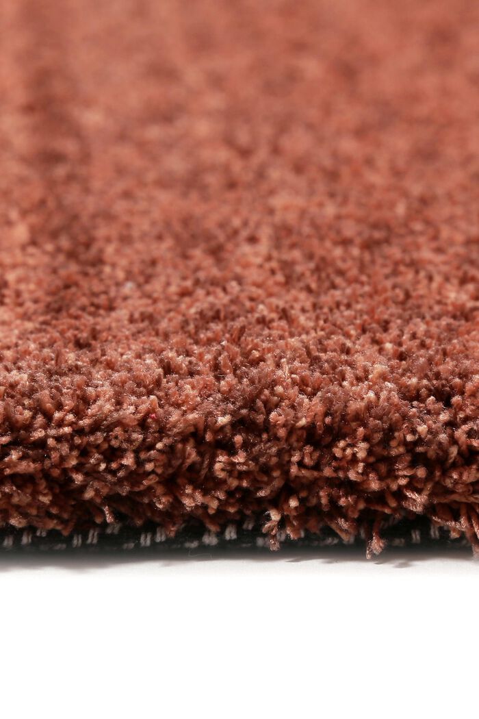 Hochflor-Teppich in vielen Trendfarben, RED BROWN, detail image number 1