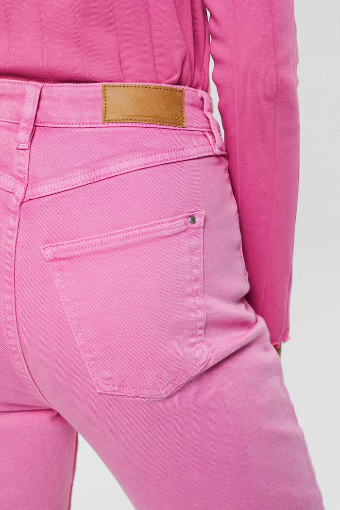 Farbige Baumwoll-Jeans, PINK, detail image number 5