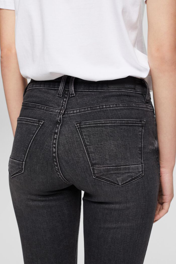 Jeans mit Stretchkomfort, GREY DARK WASHED, detail image number 4