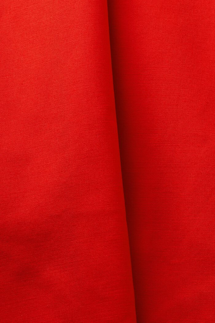 Kurzer zweireihiger Trenchcoat, RED, detail image number 5