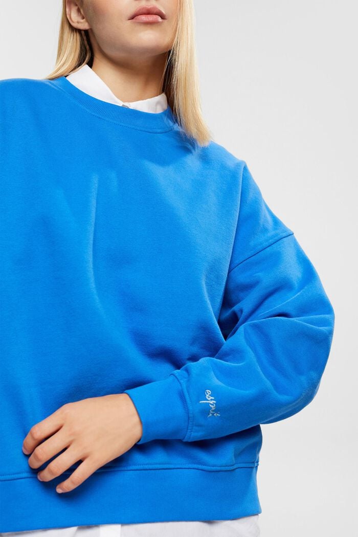 Sweatshirt, BRIGHT BLUE, detail image number 3