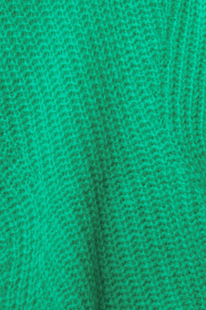 Grobstrickpullover mit Alpaka, LIGHT GREEN, detail image number 1