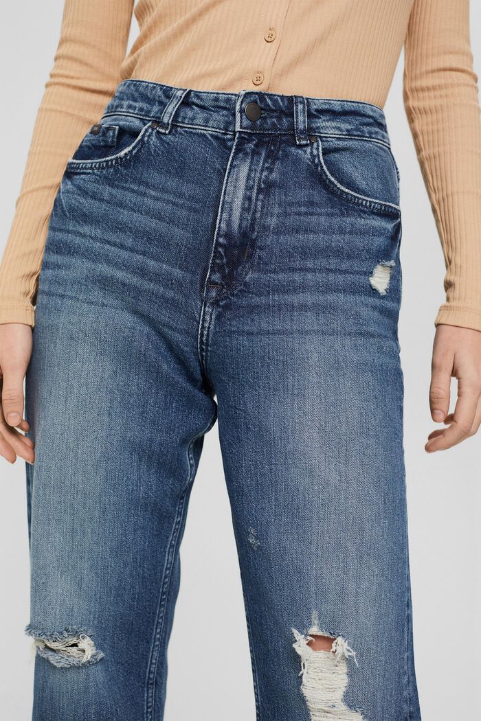 Jeans in Used-Optik, Organic Cotton