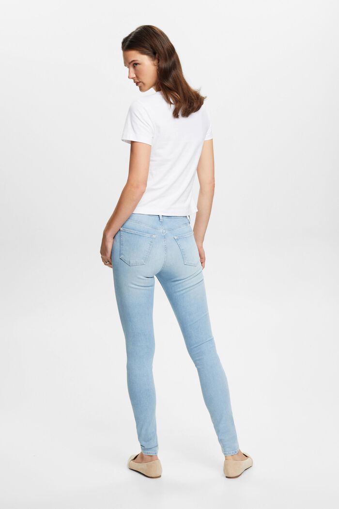 Skinny-Jeans aus nachhaltiger Baumwolle, BLUE BLEACHED, detail image number 3