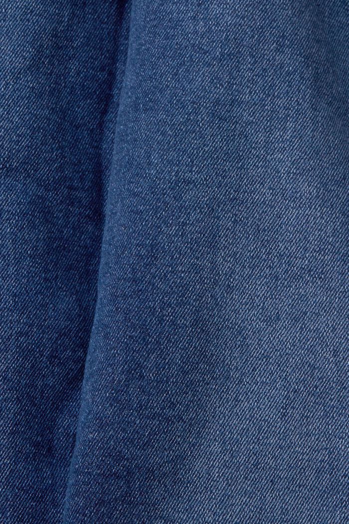 CURVY Straight Fit Jeans, Baumwollstretch, BLUE DARK WASHED, detail image number 1