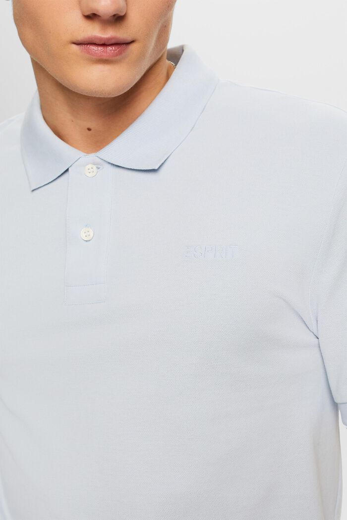 Piqué-Poloshirt, LIGHT BLUE, detail image number 2