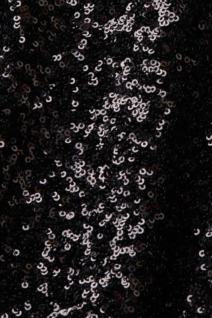 Paillettenpullover, BLACK, detail image number 5