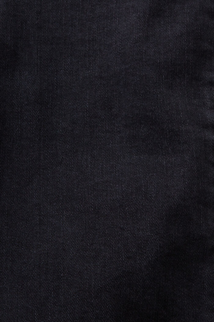 Verkürzte Bootcut Jeans mit mittlerer Bundhöhe, BLACK DARK WASHED, detail image number 5