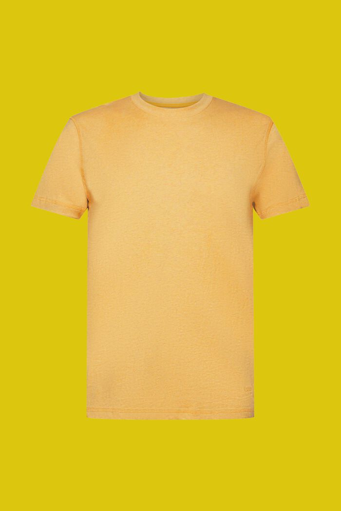 T-Shirt aus Jersey, 100% Baumwolle, SUNFLOWER YELLOW, detail image number 6