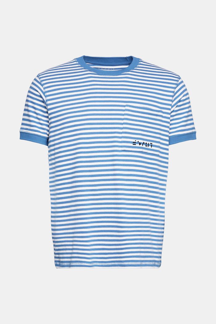 Strick-T-Shirt mit Streifen