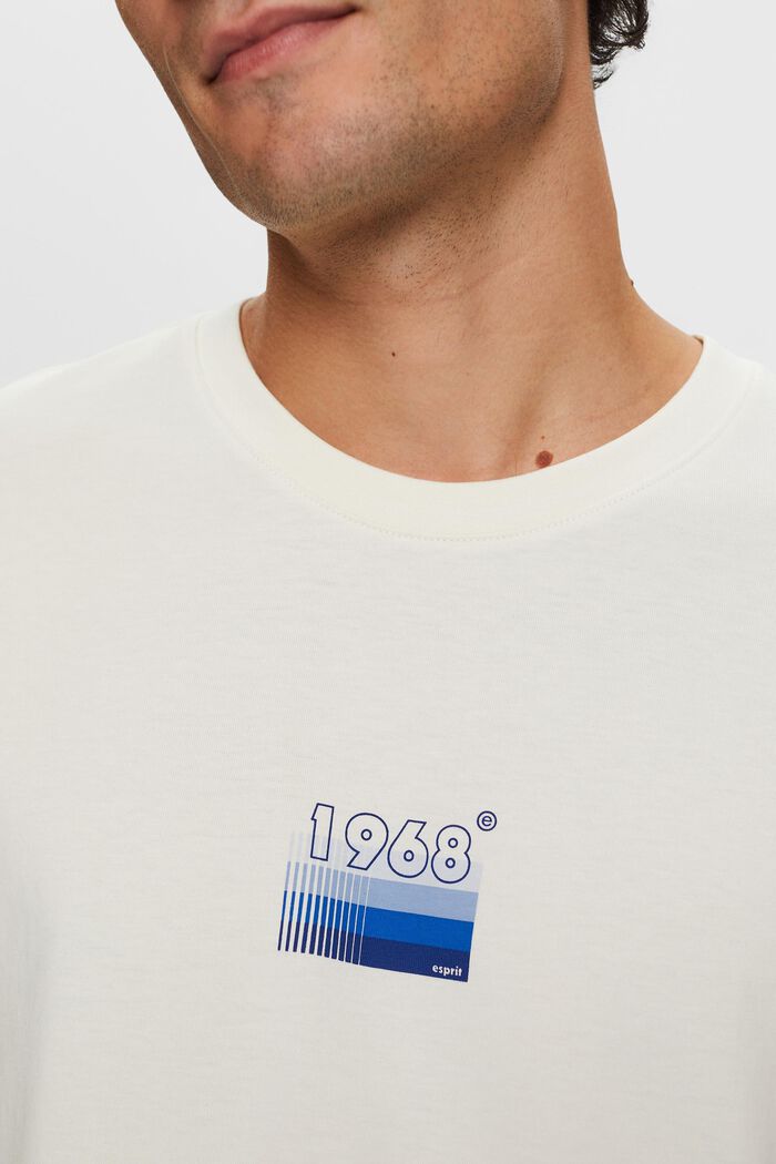 Bedrucktes Jersey-T-Shirt, 100 % Baumwolle, ICE, detail image number 2