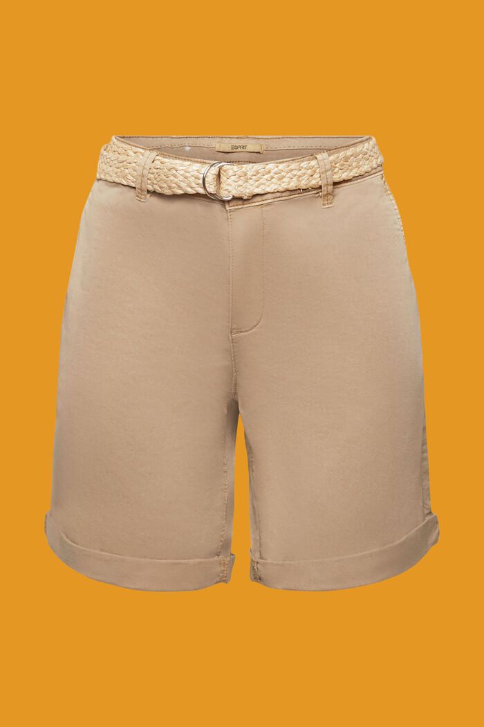 Shorts woven, TAUPE, detail image number 6