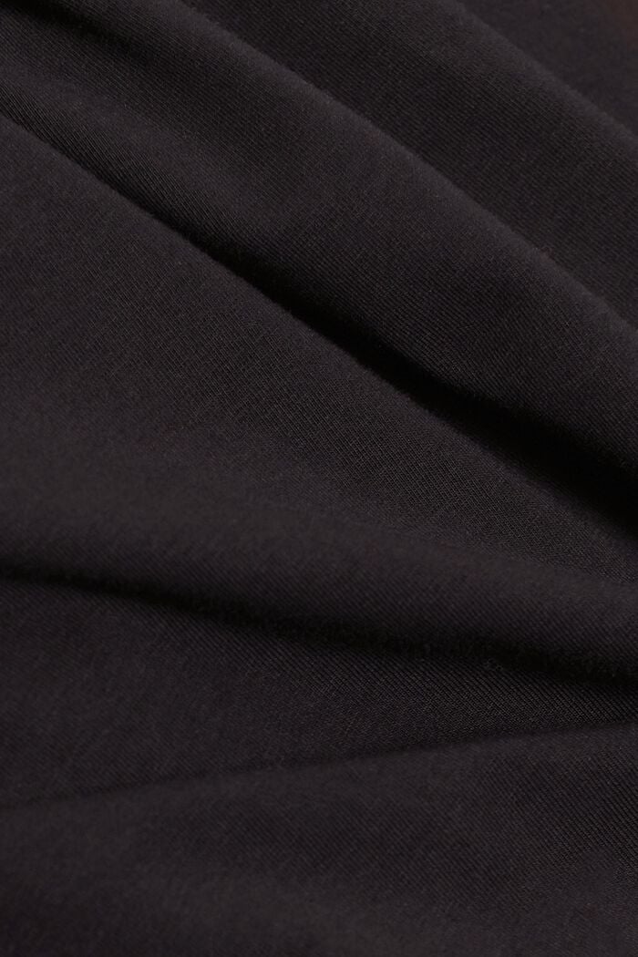 Pyjamahose mit Spitze, LENZING™ ECOVERO™, BLACK, detail image number 5