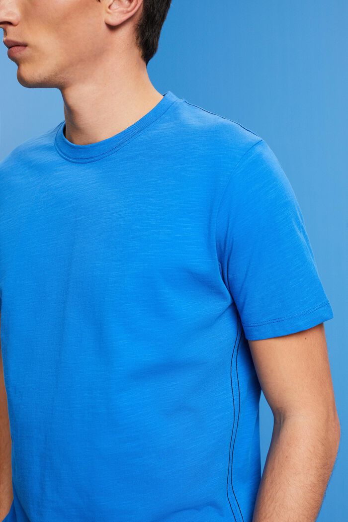 T-Shirt aus Baumwolljersey, BRIGHT BLUE, detail image number 2