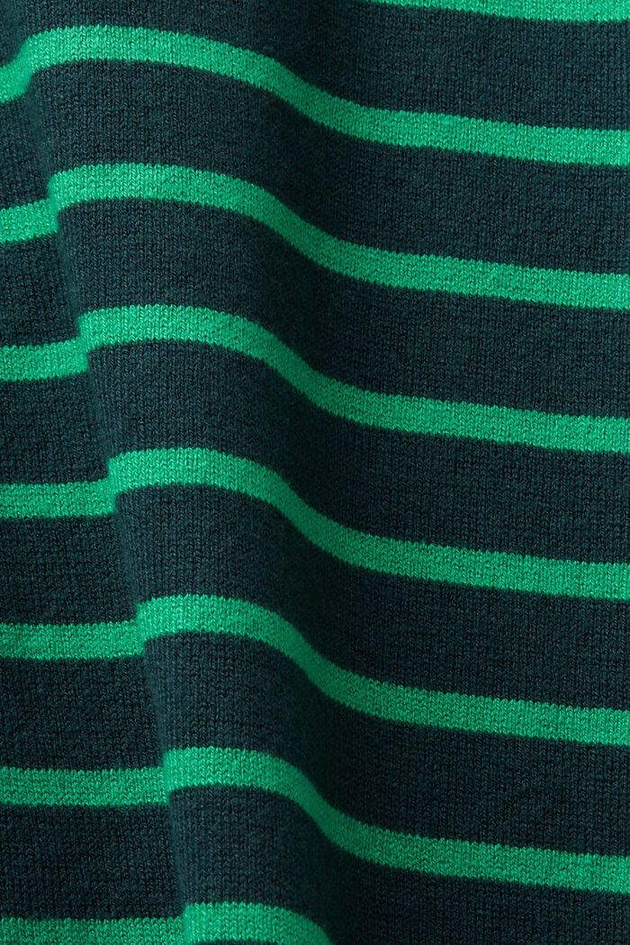 Pullover mit Stehkragen, EMERALD GREEN, detail image number 5