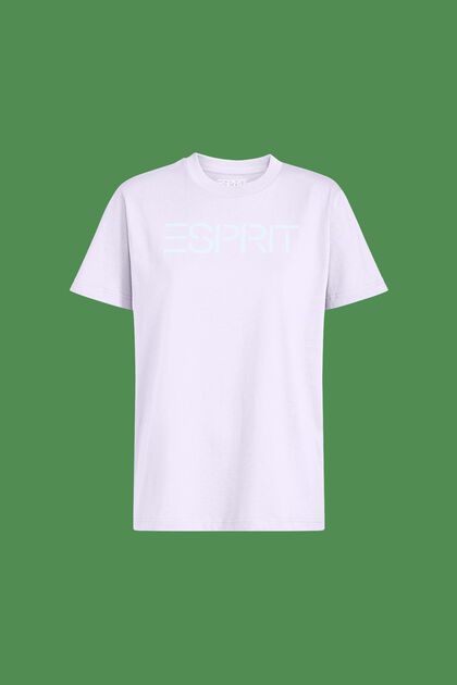 Unisex Logo-T-Shirt aus Baumwolljersey