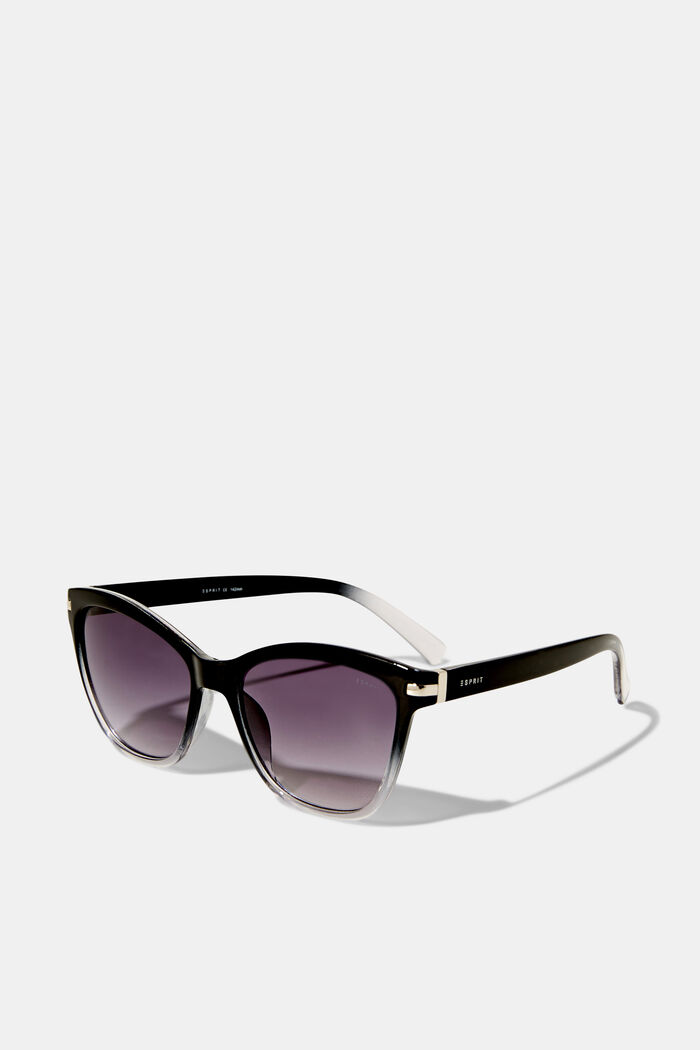 Cateye-Sonnenbrille mit Farbverlauf, BLACK, detail image number 2