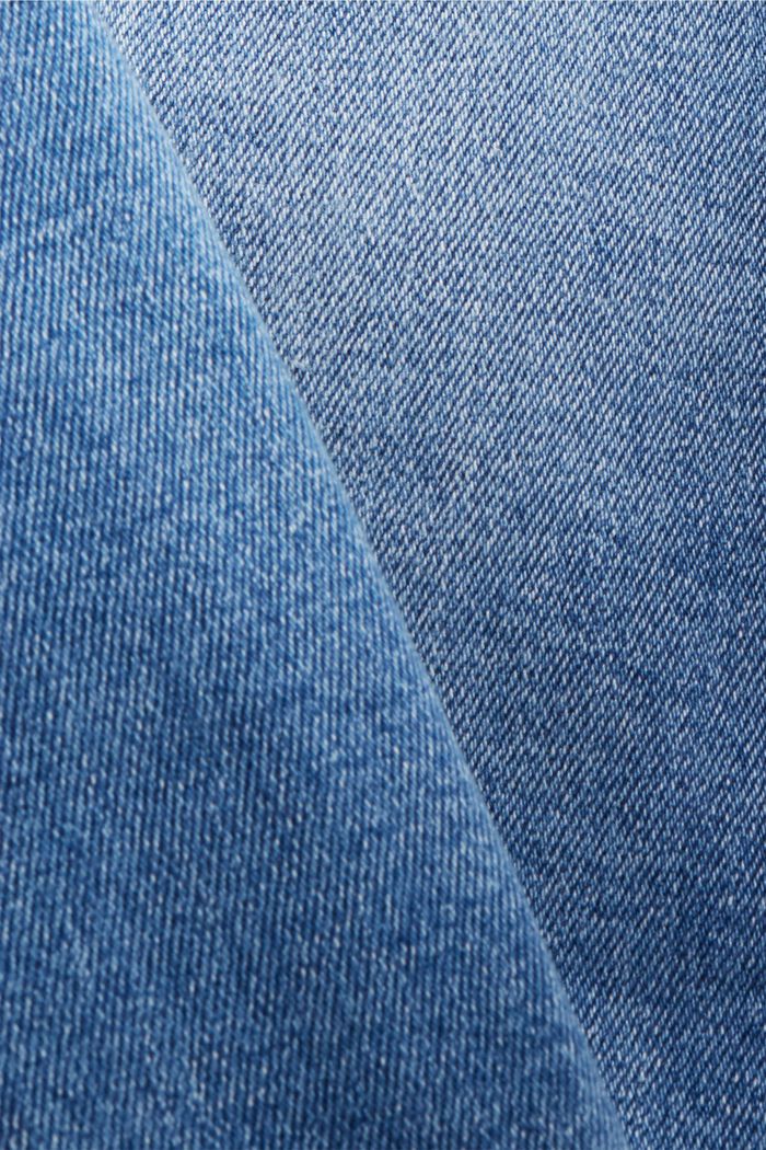 Skinny Jeans im Destroyed-Look, Bio-Baumwolle, BLUE MEDIUM WASHED, detail image number 4