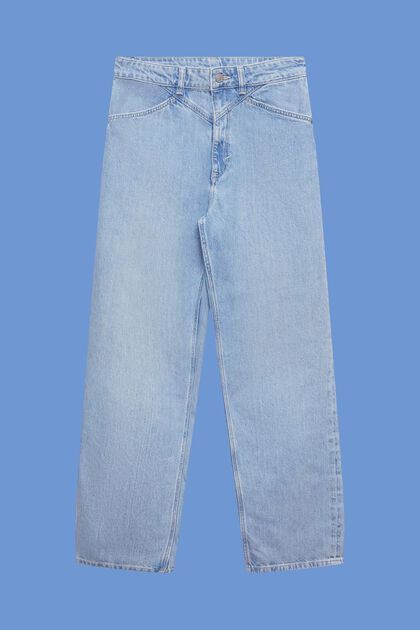 Verkürzte Jeans in Dad-Passform