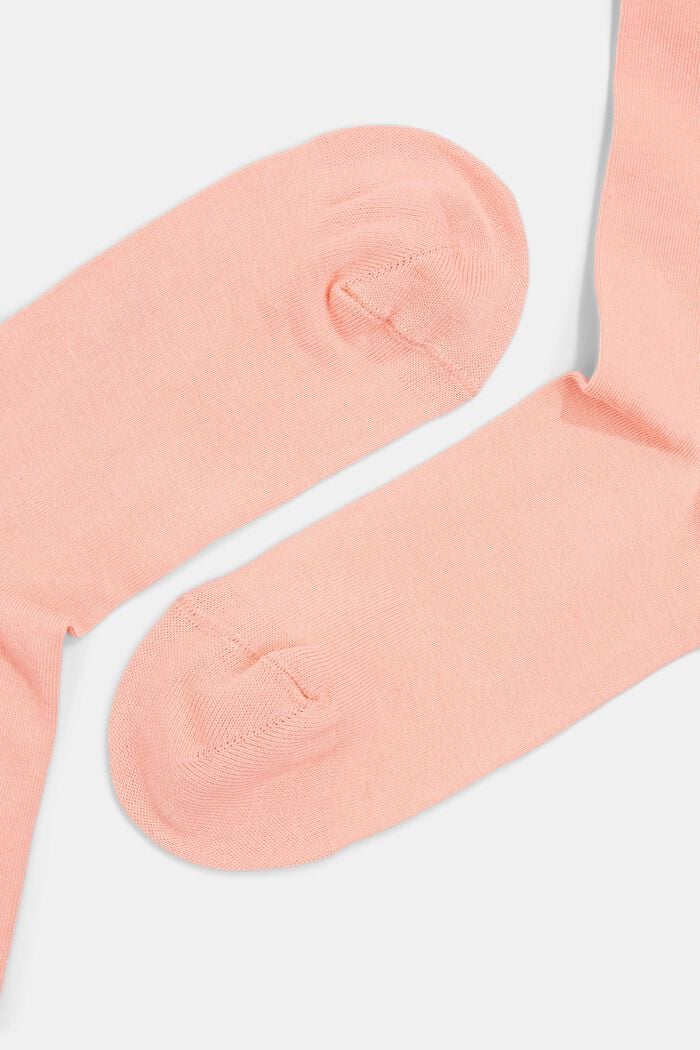 Socken mit Rollbündchen aus Baumwoll-Mix, APRICOT, detail image number 1