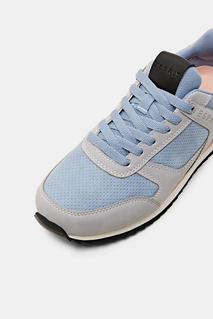 Vegan: Sneakers im Multicolor-Look, BLUE LAVENDER, detail image number 3