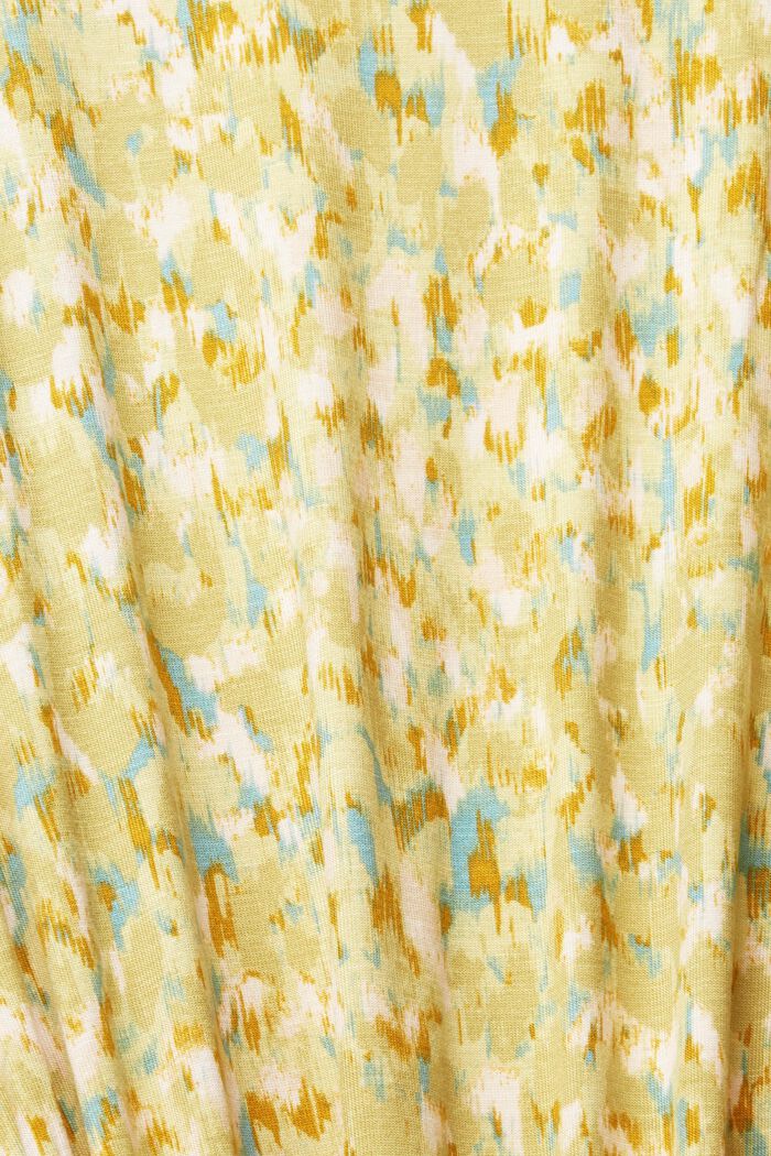 Gemusterter Kimono aus Jersey, PISTACHIO GREEN, detail image number 5