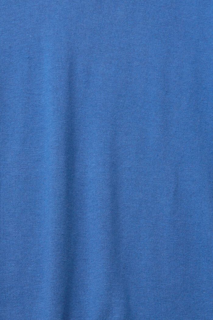 Pullover mit V-Ausschnitt, BLUE, detail image number 1