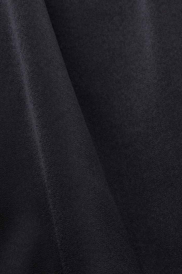 Trägertop aus Satin, BLACK, detail image number 6