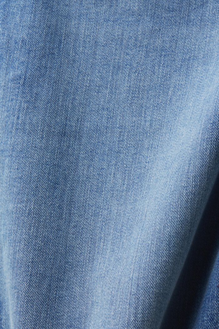 Bootcut Jeans mit mittelhohem Bund, BLUE LIGHT WASHED, detail image number 6