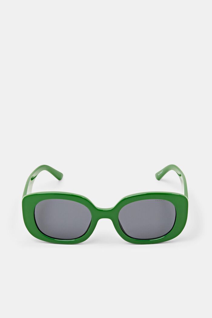 Quadratische Sonnenbrille, GREEN, detail image number 0