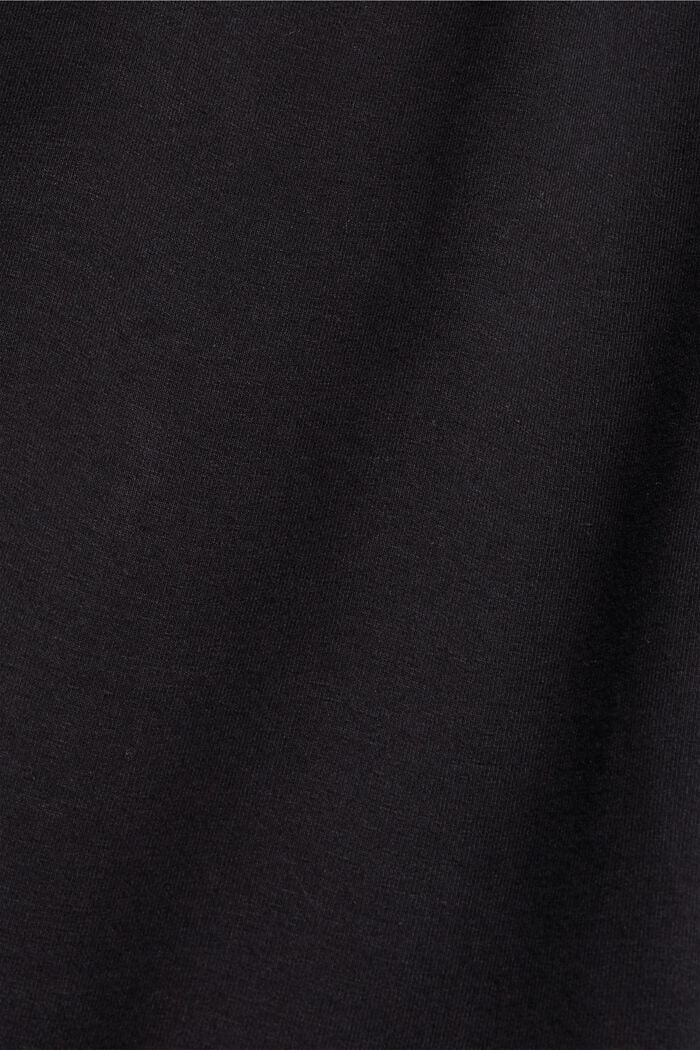 Sweatshirt aus Organic Cotton, BLACK, detail image number 4