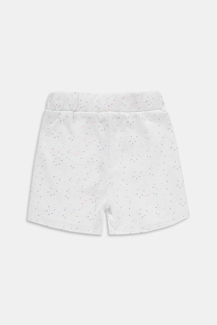 Jersey-Shorts aus Organic Cotton, WHITE, detail image number 1