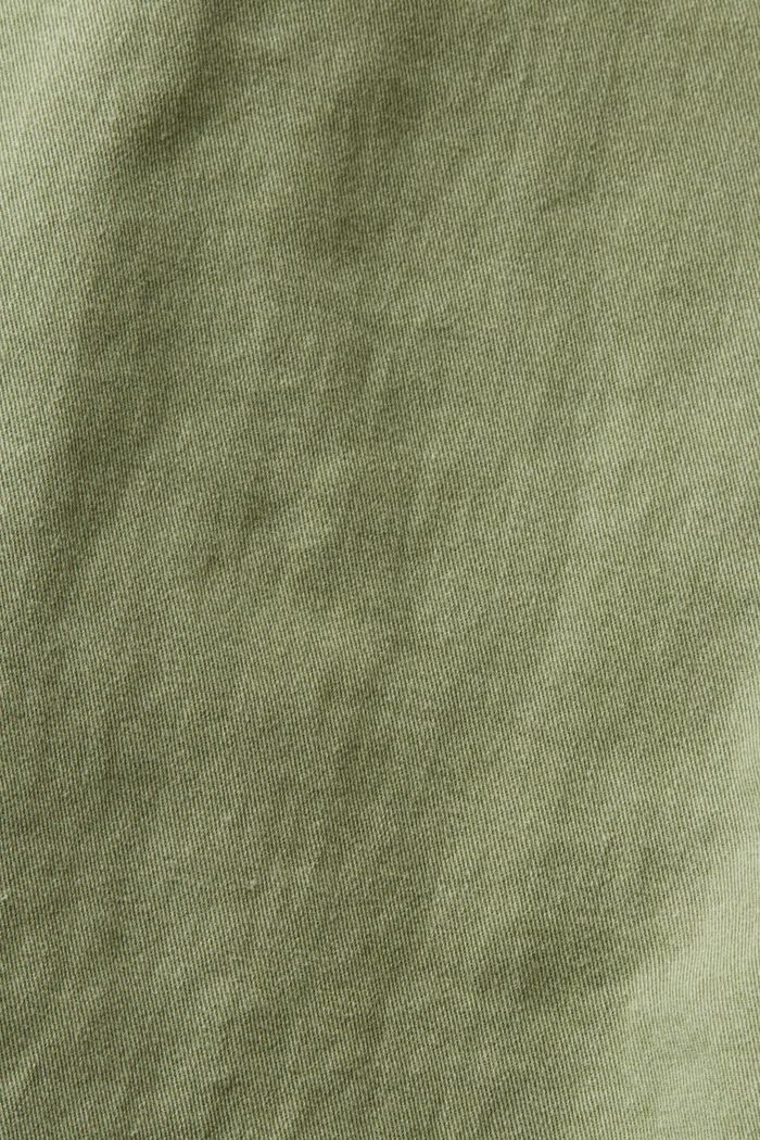 Stretch-Chino aus Baumwolle, LIGHT KHAKI, detail image number 4