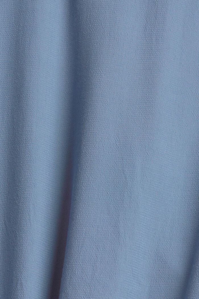 Tunikabluse mit LENZING™ ECOVERO™, GREY BLUE, detail image number 1