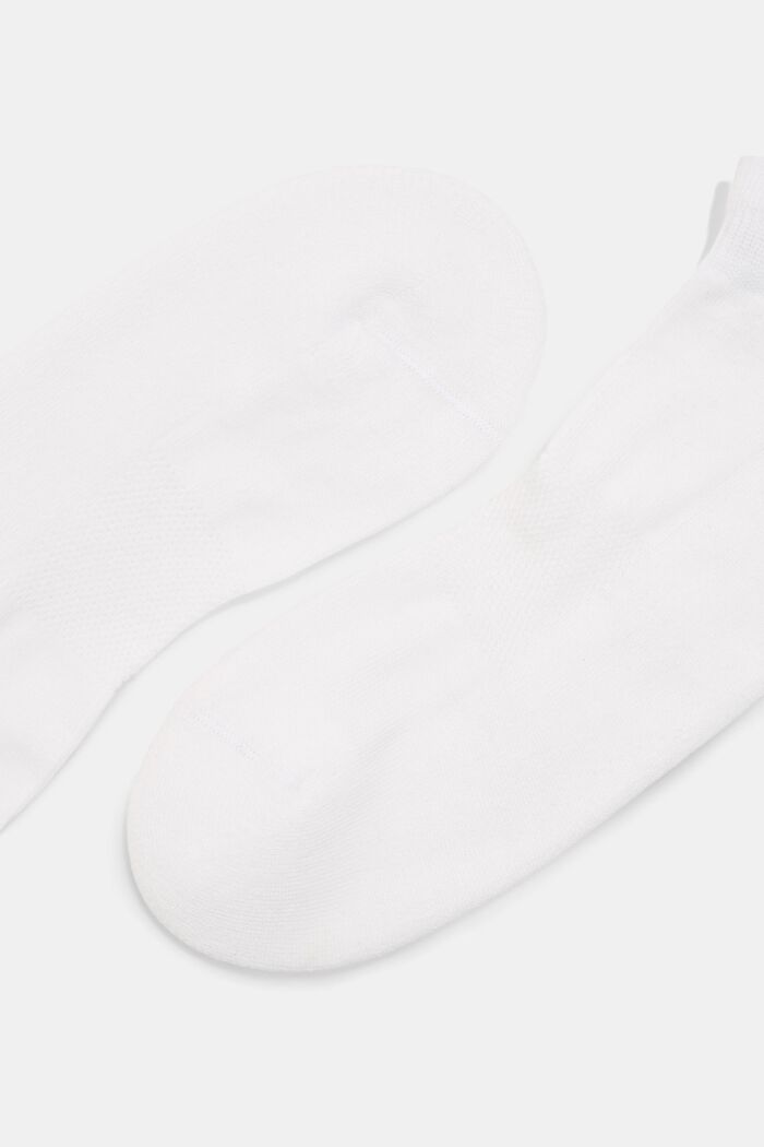 2er-Pack Sneaker-Socken mit Frotteesohle, WHITE, detail image number 1