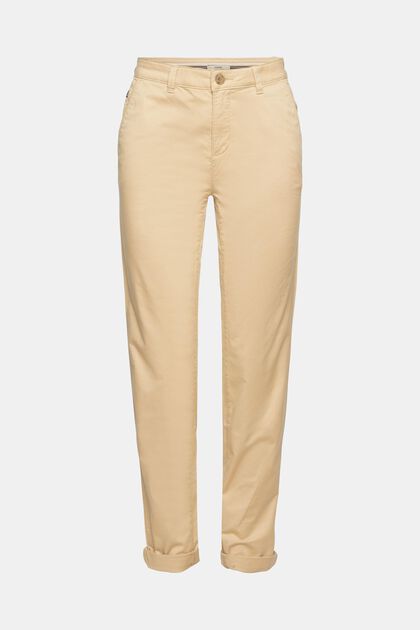 Stretch-Chino mit Lycra xtra life™, SAND, overview