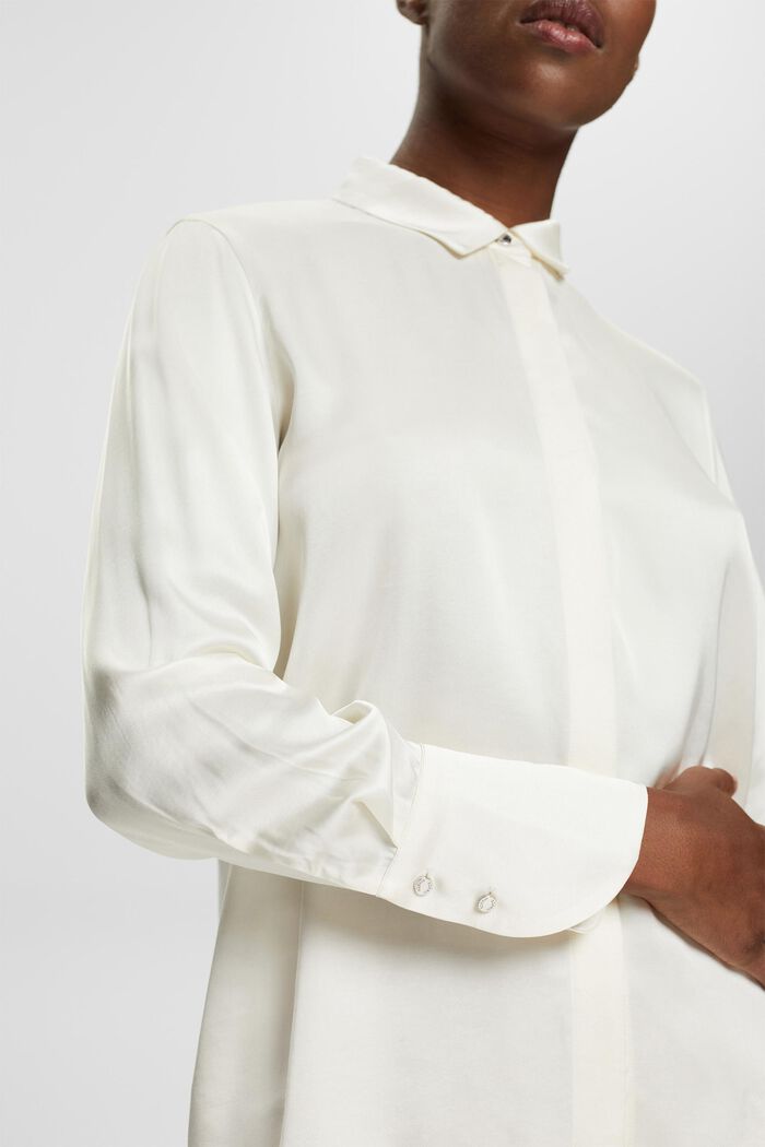 Blouses woven, OFF WHITE, detail image number 0