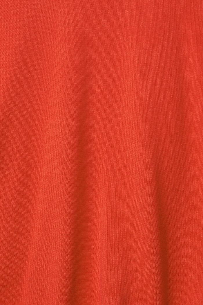 Pullover mit U-Boot-Ausschnitt, RED, detail image number 4