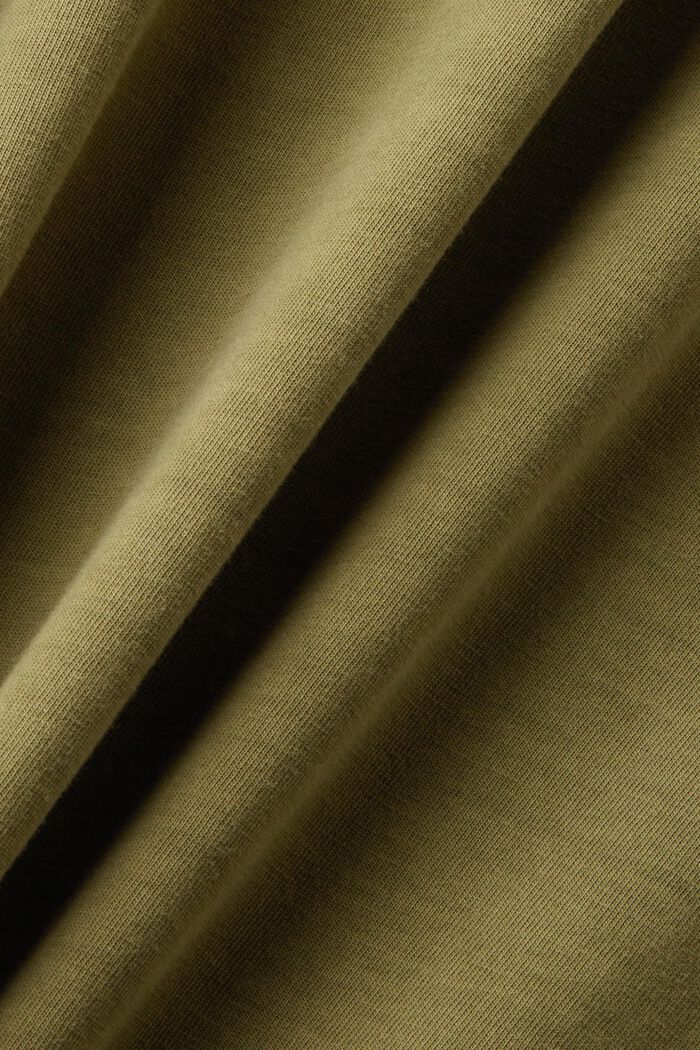 Poloshirt aus Jersey, OLIVE, detail image number 5