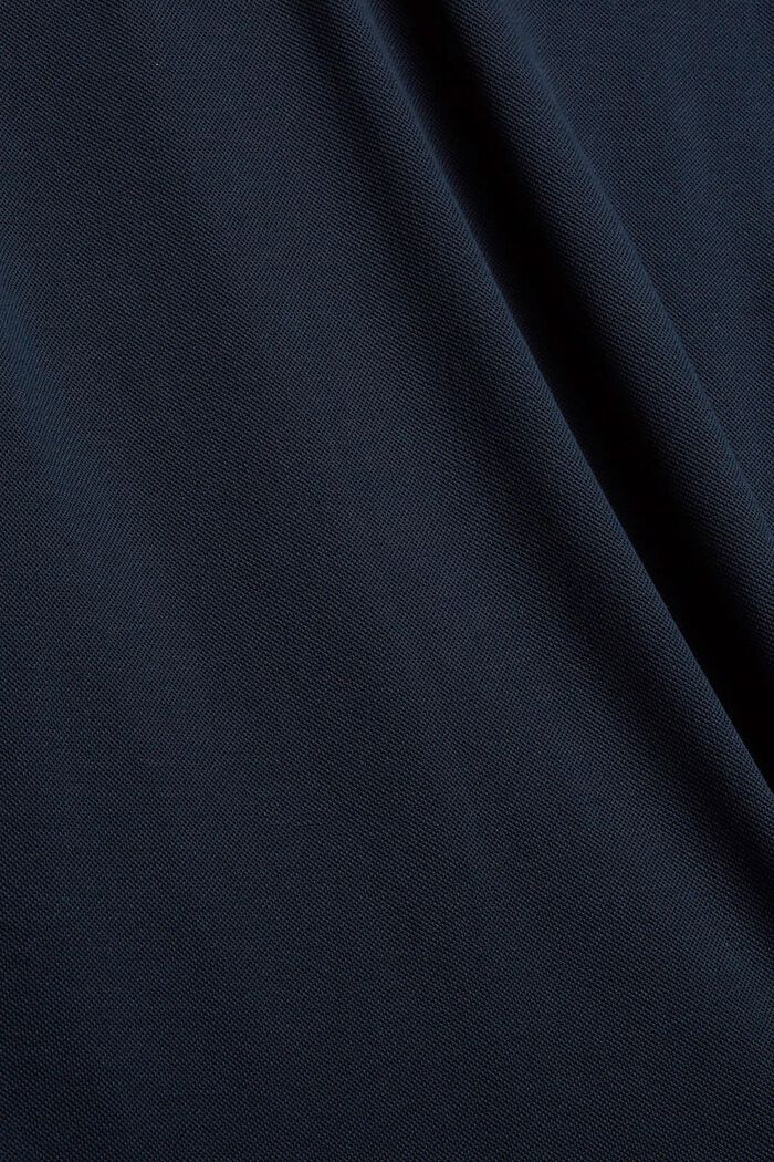 Piqué-Poloshirt aus Pima Baumwolle, NAVY, detail image number 5
