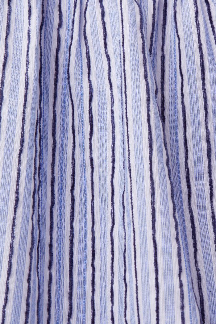 Streifenkleid, 100 % Baumwolle, BRIGHT BLUE, detail image number 5