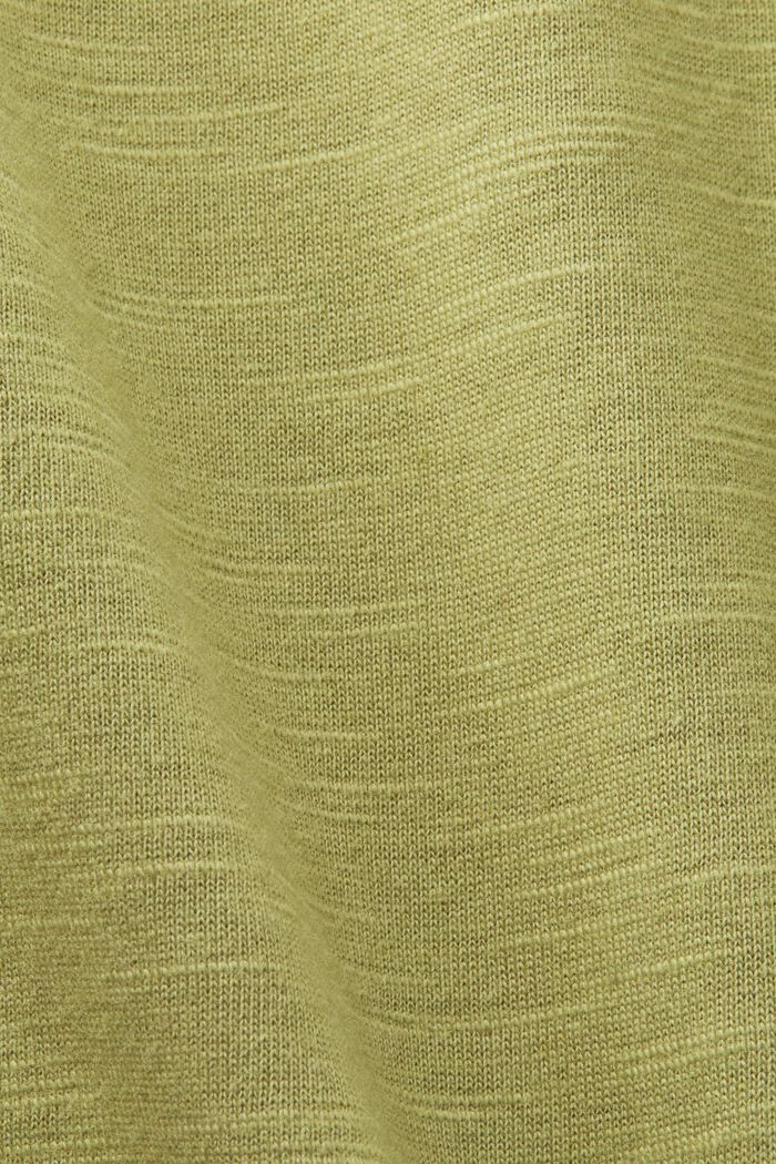 T-Shirt aus Jersey, 100% Baumwolle, PISTACHIO GREEN, detail image number 5