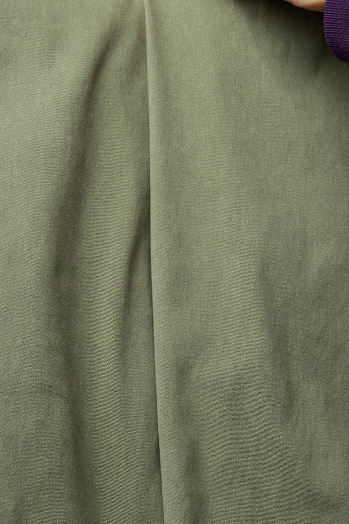 Chino aus Baumwolle, GREEN, detail image number 4
