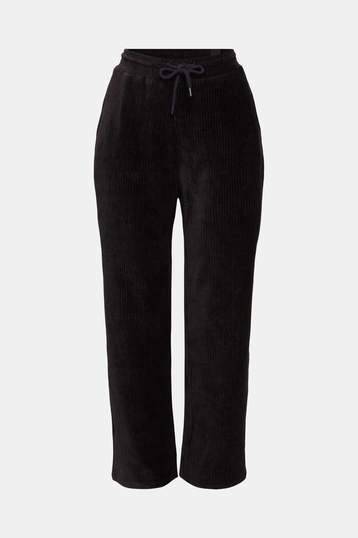 Jogger-Pants aus Cord, BLACK, detail image number 2