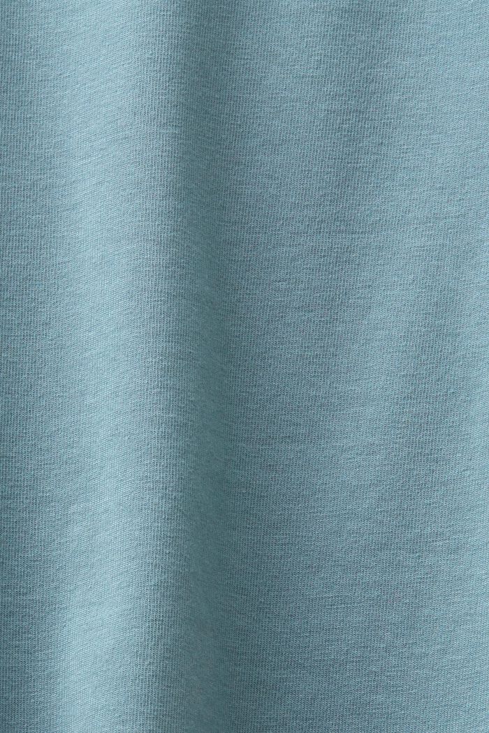 Pyjama-Set aus kariertem Flanell, NEW TEAL BLUE, detail image number 4